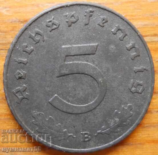 5 Pfennig 1941 - Germany (B) /c