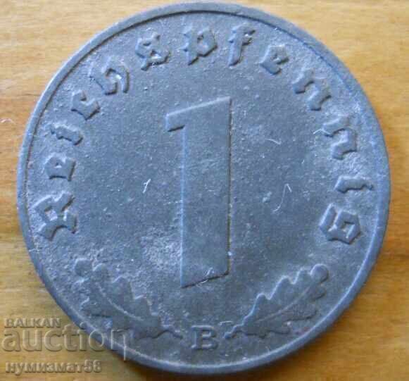 1 Pfennig 1942 - Germany (B) /c