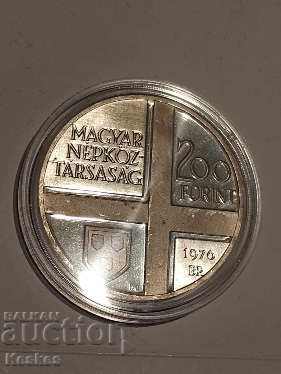 Hungary 200 forint 1976 with price € 55.00 | 107.57 BGN Hungary 200 forint 1976 with price € 55.00 | 107.57 BGN