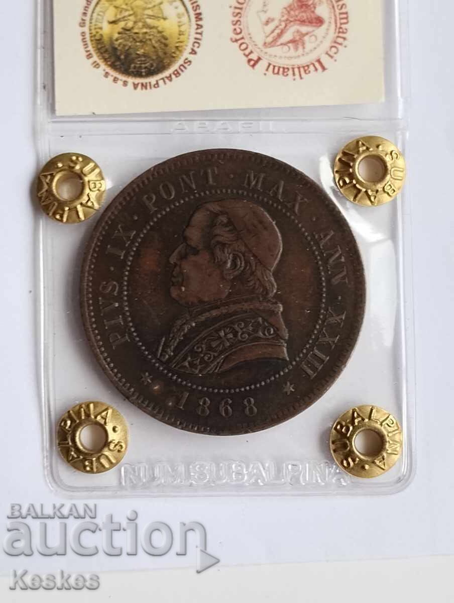 Vatican 4 soldi 1868 - 5