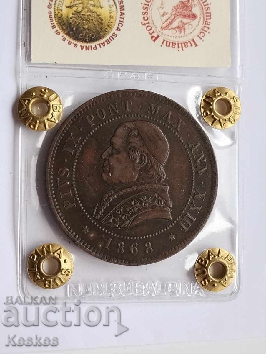 Vatican 4 soldi 1868 - 6
