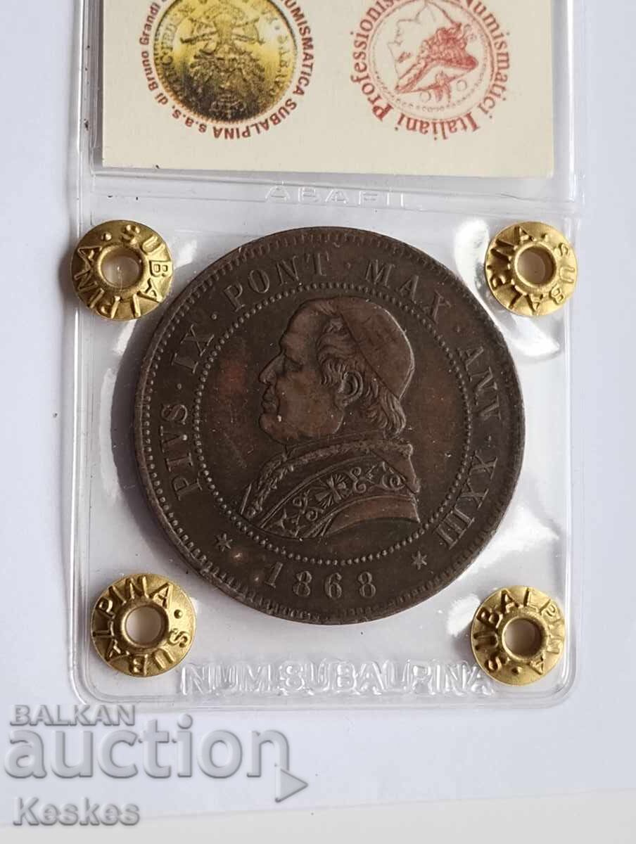 Vatican 4 soldi 1868 - 7