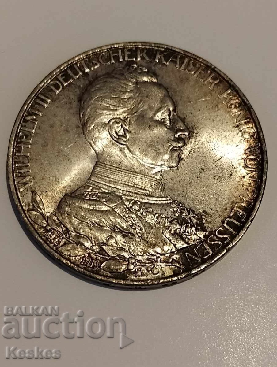 Germania Prusia 2 și 3 mărci 1913 - 5