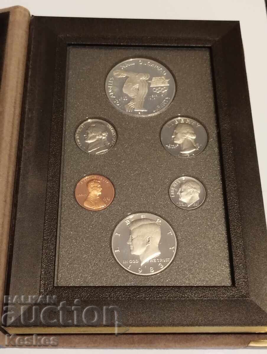 Auction  USA 1983 set matte-gloss
