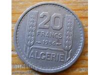 20 de franci 1956 - Algeria (colonie franceză) /c