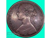 Great Britain 1 penny 1862 30mm