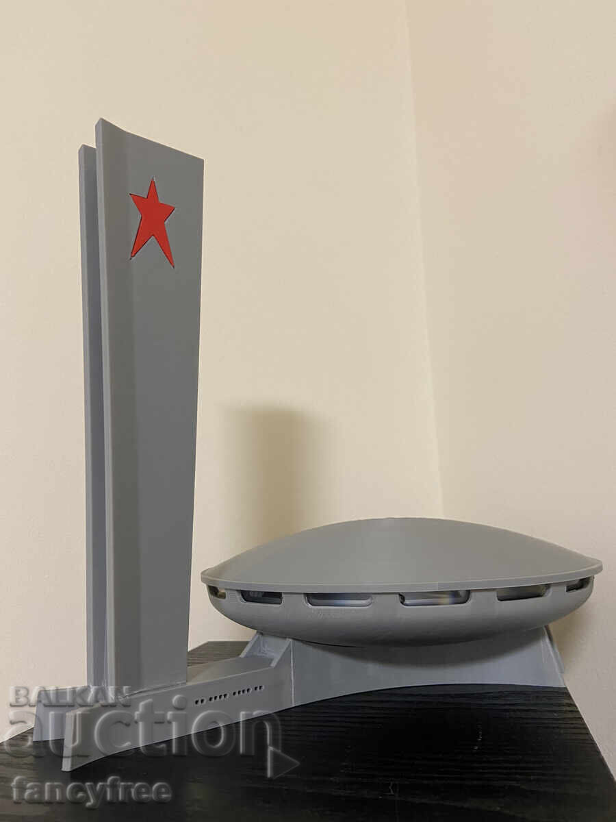 Livrarea Suvenir 3D model Buzludzha