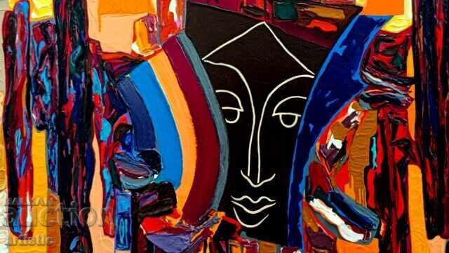 Licitație Dimitar Kirov, compoziție picturală - "Teologul"