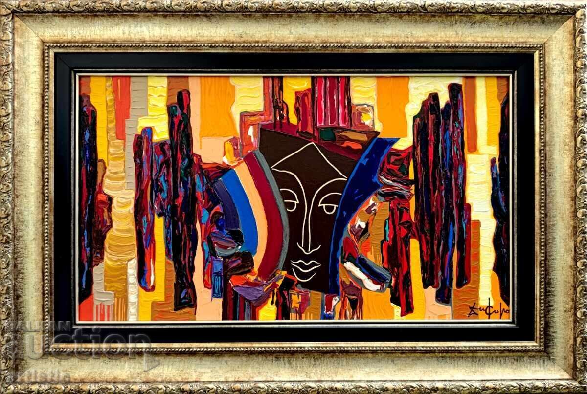 Dimitar Kirov, compoziție picturală - "Teologul"