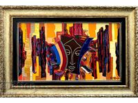 Dimitar Kirov, compoziție picturală - "Teologul"