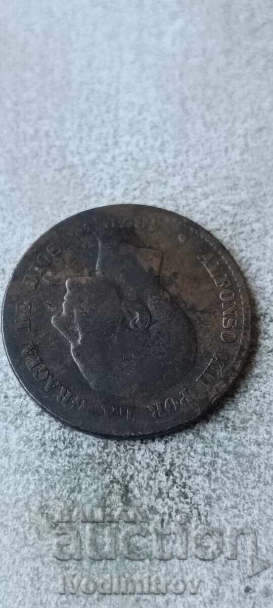 Испания 10 сентимос 1878 с цена € 1.36 | 2.66 лв. Испания 10 сентимос 1878 с цена € 1.36 | 2.66 лв.
