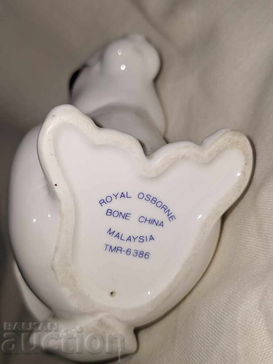 Figurină vintage din porțelan iepure--Royal Osborne Bone China - 6