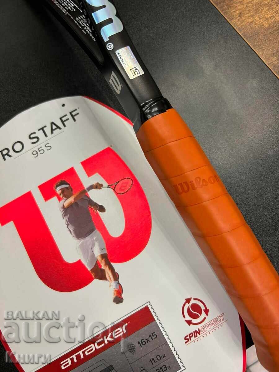 Rachetă de tenis Wilson Pro Staff 95S Spin Effect - nouă - 5