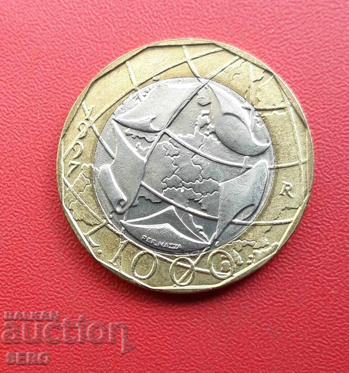 Italy-1000 lire 1997