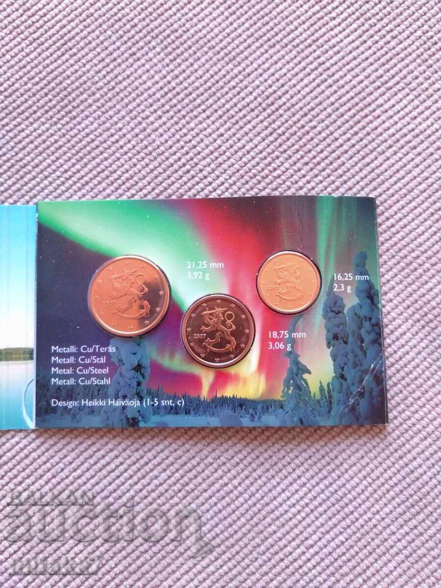 Set eurocenți 2007, Finlanda cu preț € 3.00 | 5.87 BGN