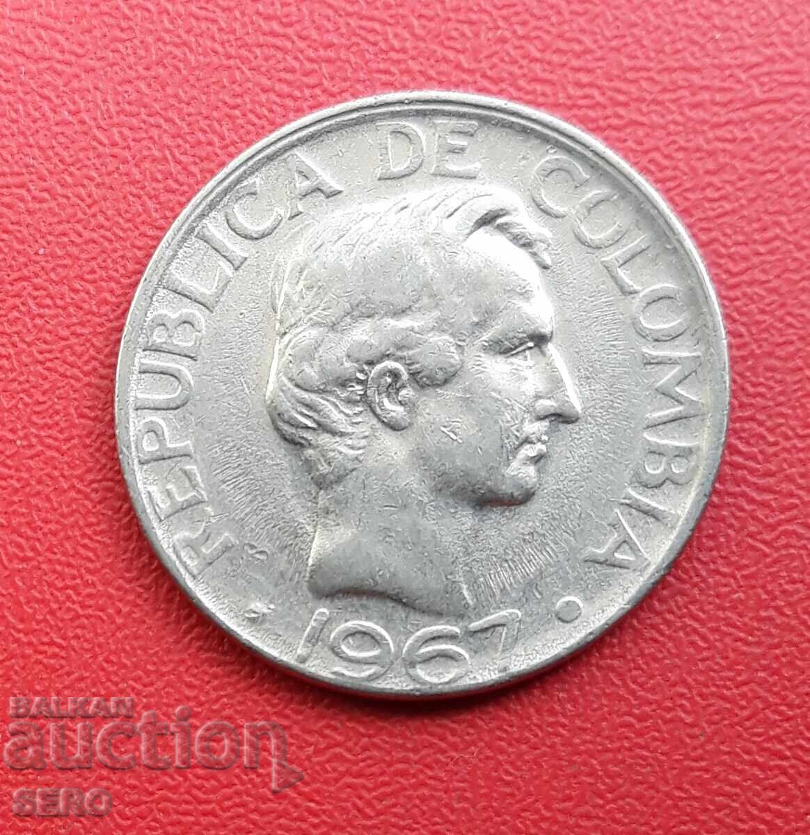 Colombia 20 centavos 1967 with price € 0.21 | 0.41 BGN