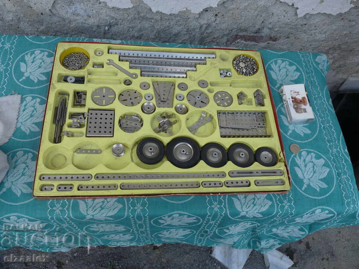 Set de construcție mare din metal masiv - 7