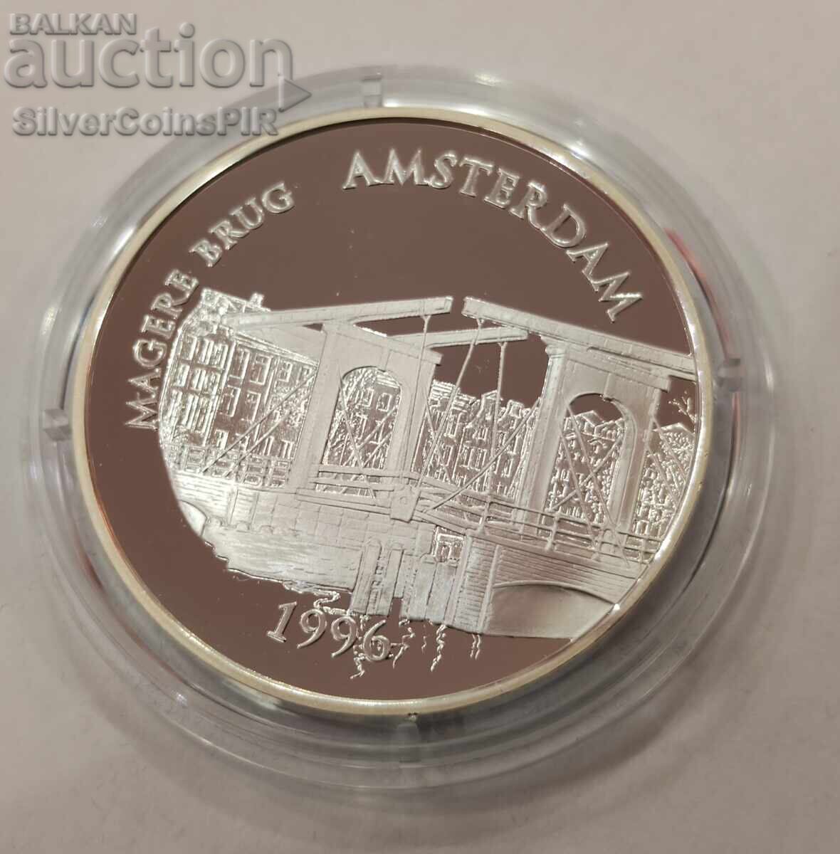 Livrarea Argint 15 Euro/100 franci Amsterdam 1996 Franța
