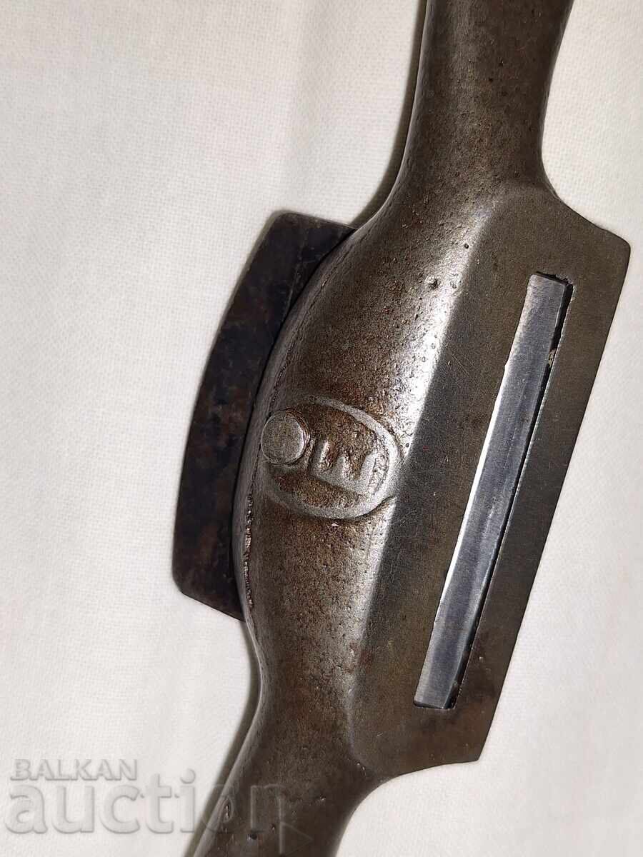 Delivery of Antique branded Swedish wood plane, drawknife