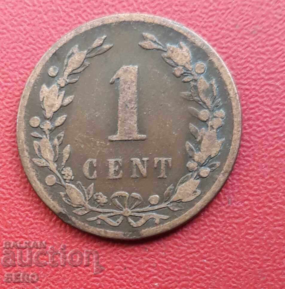 Olanda-1 cent 1878