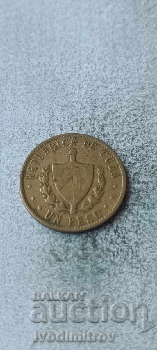 Cuba 1 peso 1987