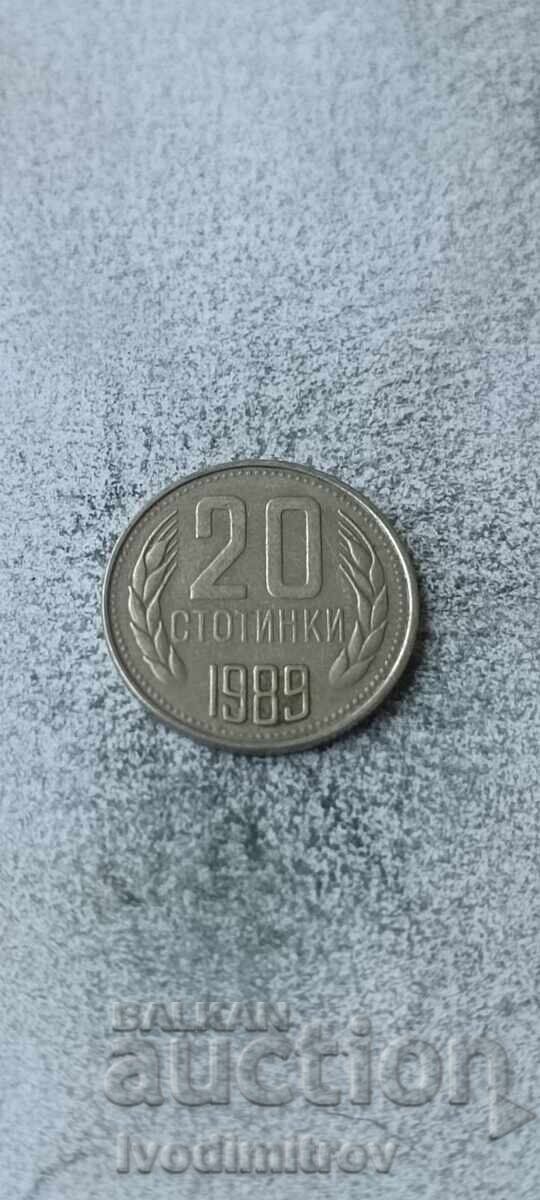 20 σεντς 1989