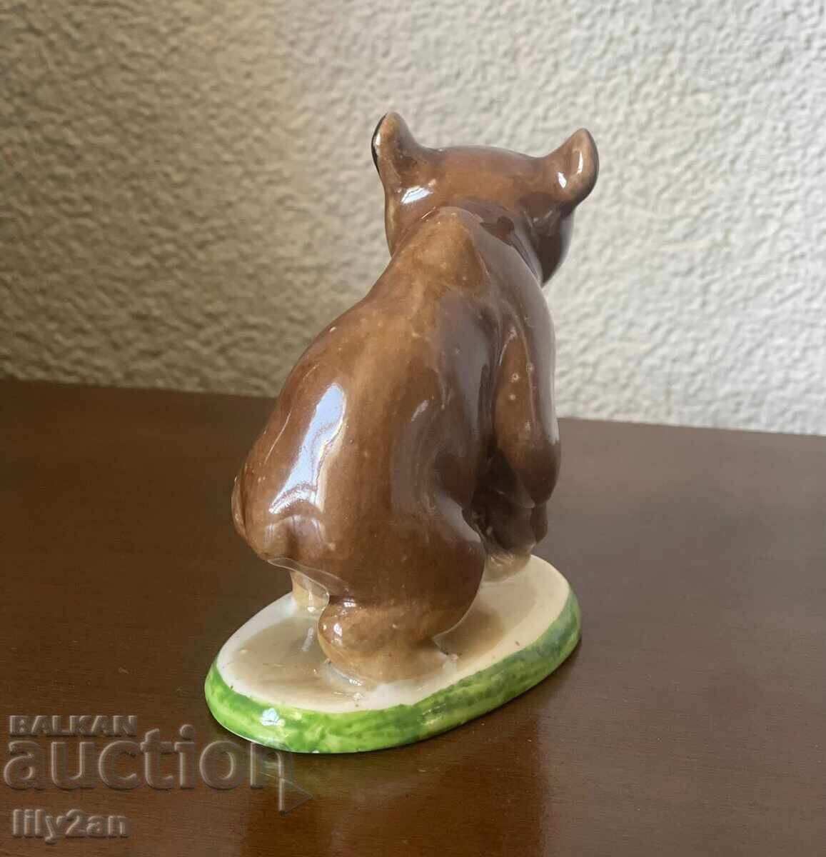 Ursuleț rar din porțelan bulgăresc - 5