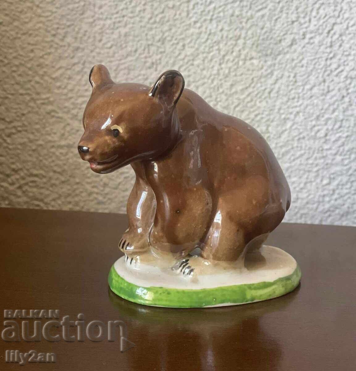 Ursuleț rar din porțelan bulgăresc - 7
