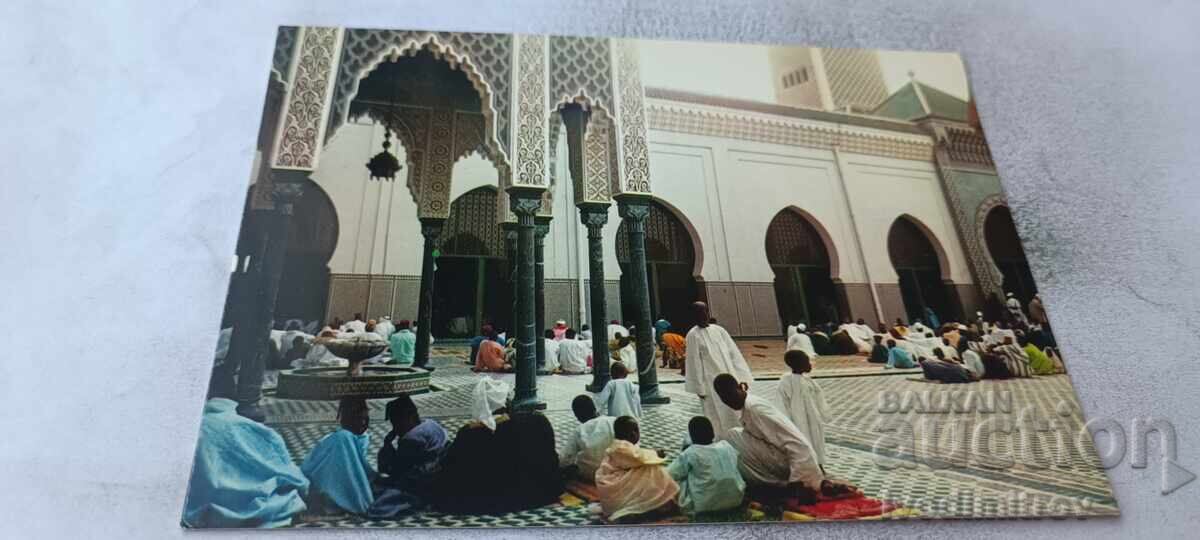 Carte poștală Dakar Cour Intérieure de la Mosquée