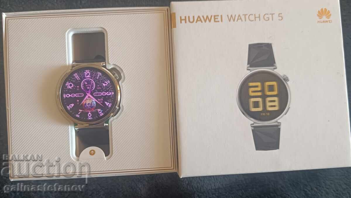Смарт часовник HUAWEI WATCH GT 5 BLACK, 41мм