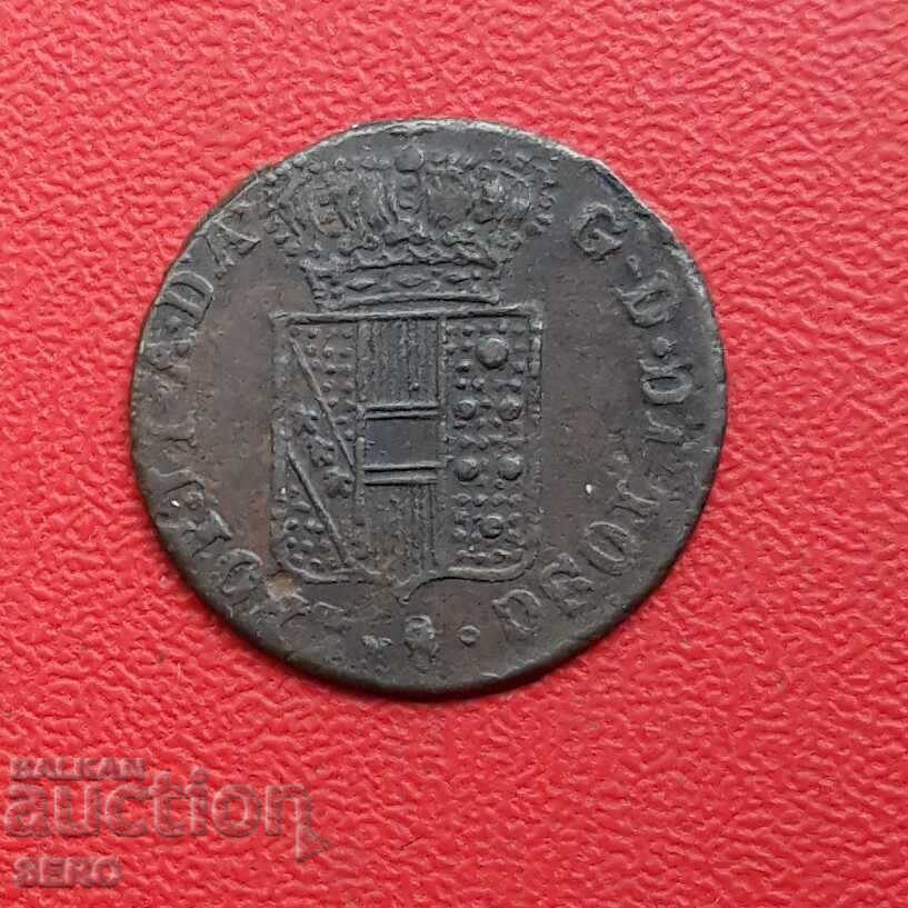 Tuscany-1 Quattrino 1854 with price € 8.01 | 15.67 BGN