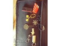 Lot of keychains and other items