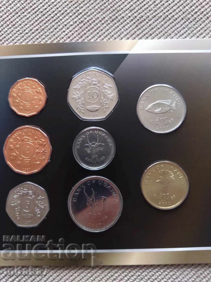 Set monede Uganda cu preț € 10.50 | 20.54 BGN Set monede Uganda cu preț € 10.50 | 20.54 BGN
