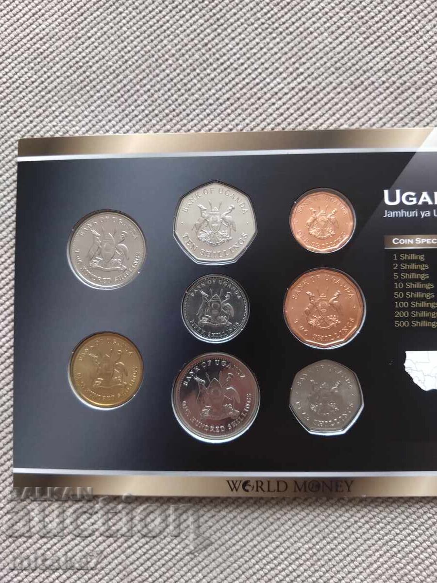 Licitație Set monede Uganda Licitație Set monede Uganda