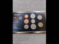 Uganda coin set