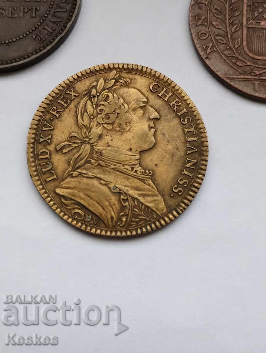 3 jetoane franceze (1713-1853) - 6