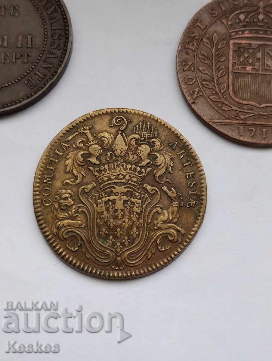 3 jetoane franceze (1713-1853) - 7