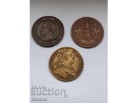 3 jetoane franceze (1713-1853)