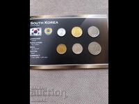 South Korea coin set