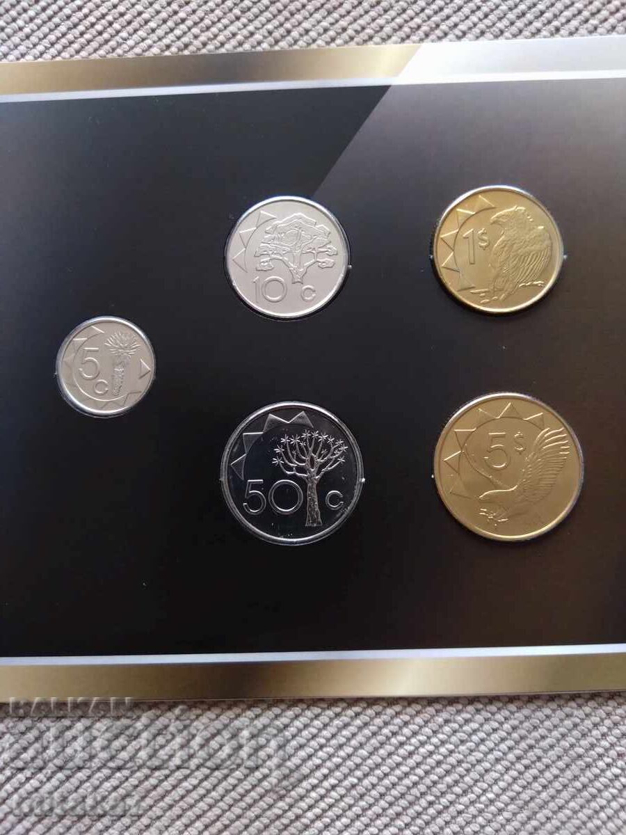 Set monede Namibia cu preț € 8.50 | 16.62 BGN Set monede Namibia cu preț € 8.50 | 16.62 BGN