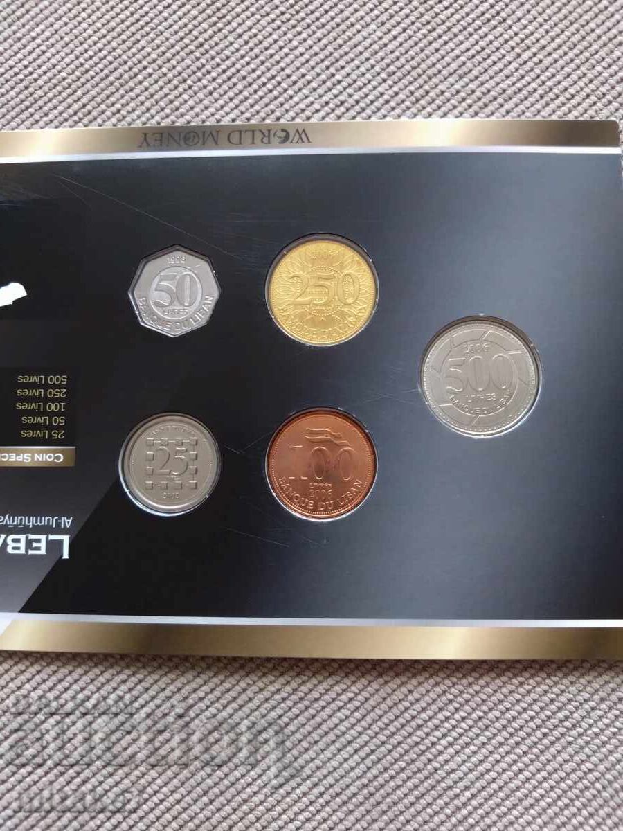 Licitație Set de monede din Liban Licitație Set de monede din Liban