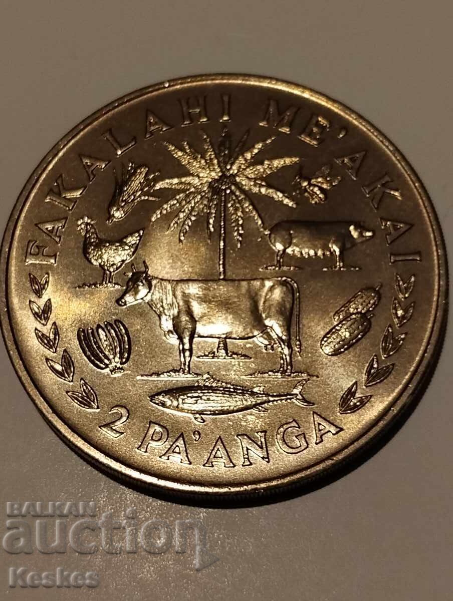 Delivery of Tonga commemorative coin 1975 2 pa'anga