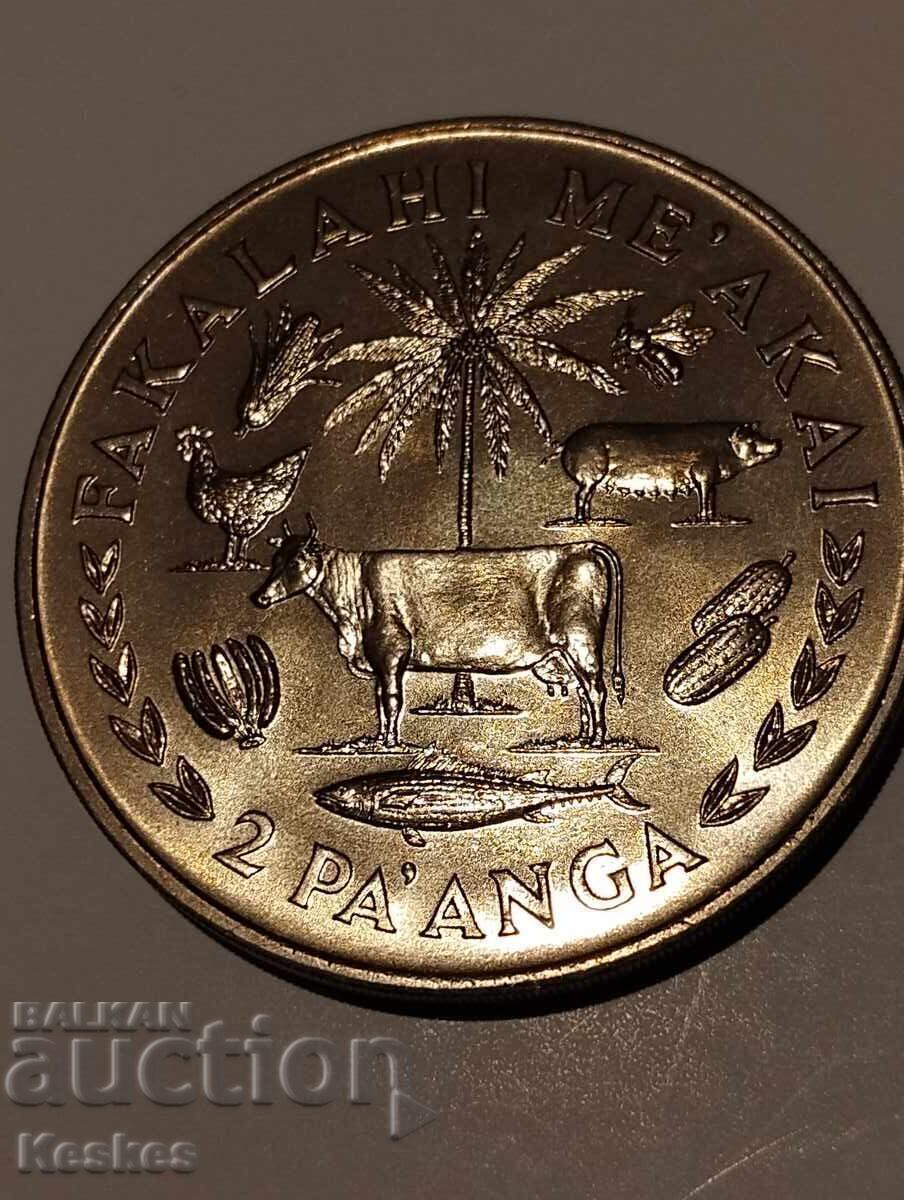 Tonga commemorative coin 1975 2 pa'anga - 5