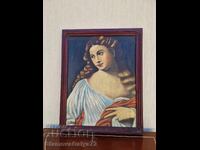 Beautiful antique oil on canvas painting