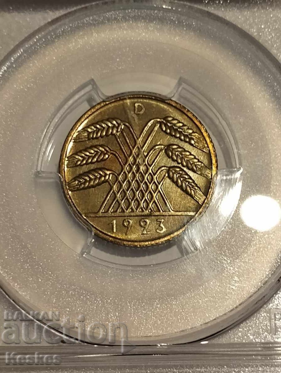 Germany Weimar 10 pfennig 1923 with price € 250.00 | 488.96 BGN Germany Weimar 10 pfennig 1923 with price € 250.00 | 488.96 BGN