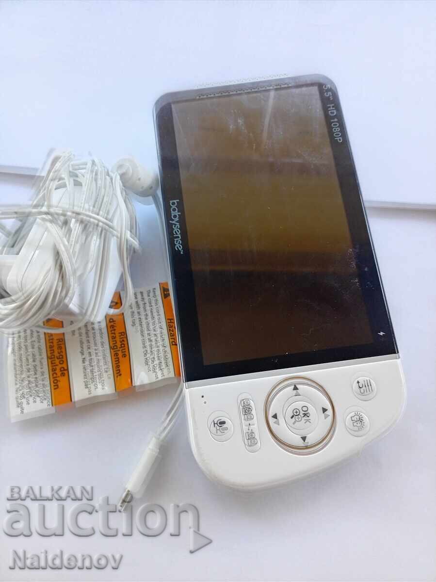 Auction  Babysense 5.5" HD 1080P Baby Monitor