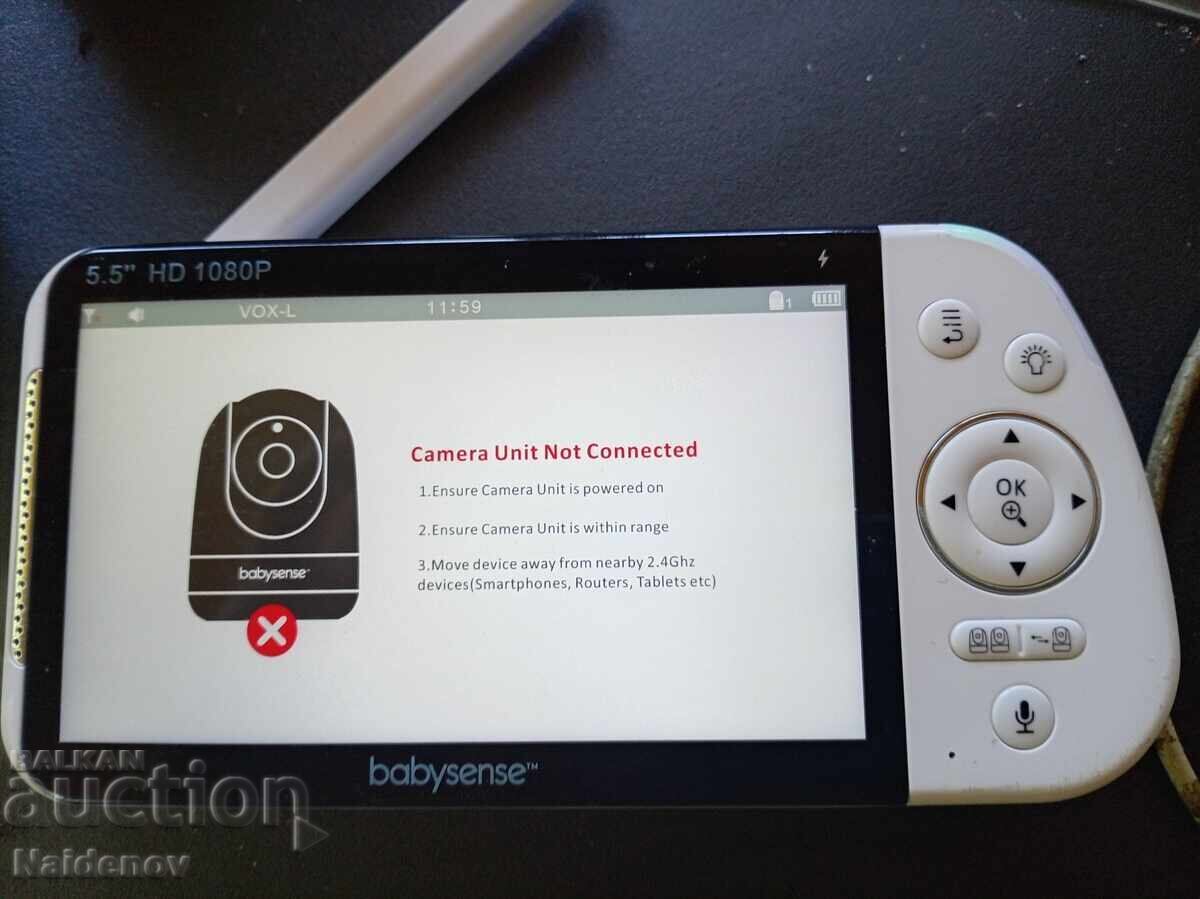 Babysense 5.5" HD 1080P Baby Monitor