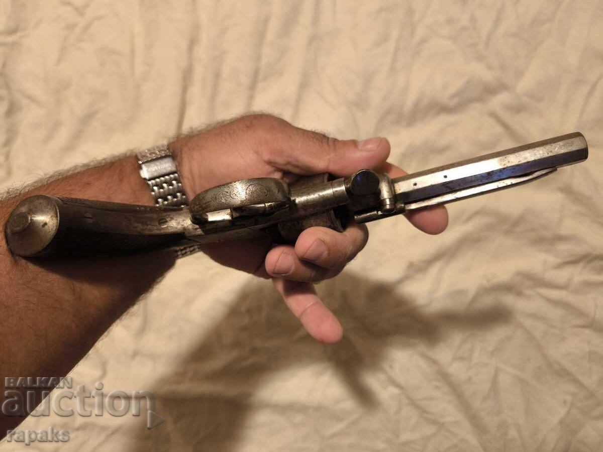 Revolver cu capsă. Armă de colecție, pistol - 6
