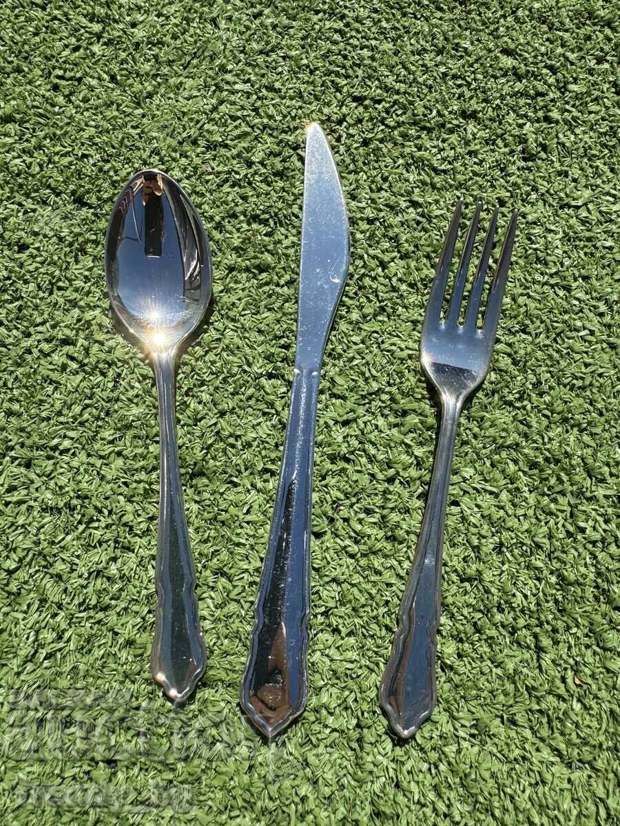 Roberts & Doré Sheffield – Set placat cu argint A1, nou cu preț € 45.00 | 88.01 BGN