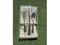 Roberts & Doré Sheffield – Set placat cu argint A1, nou